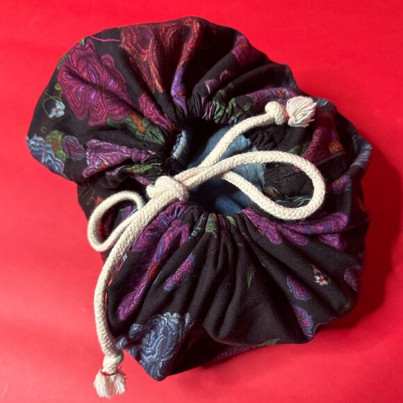 Mexican Embroidered Denim Jacket with Convertible Hood Bag – Modular & Unique - Picture 11 of 12